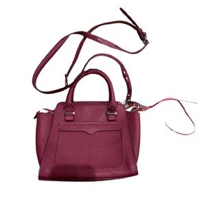 Rebecca Minkoff mini bag. Maroon color - used twice!